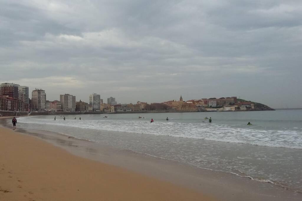 Apartmán Gijon - La Arena Exteriér fotografie